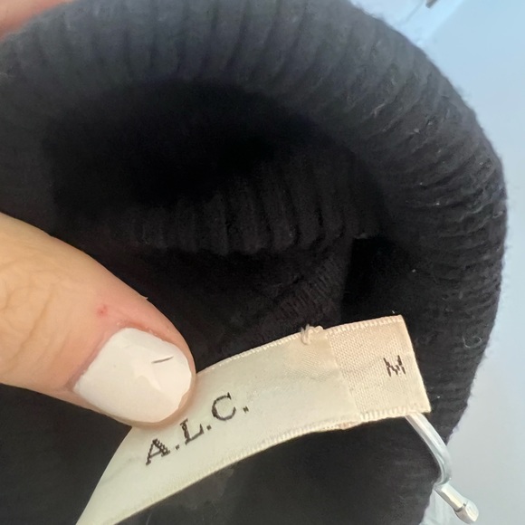 ALC black going out turtle neck - Picture 3 of 3